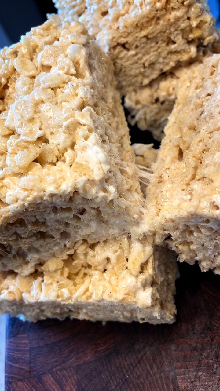 Browned Butter Rice Crispy Treats